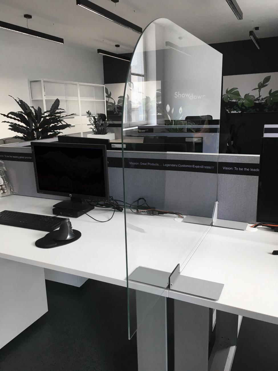 AGC launches glass sanitary protection screens for shops and open